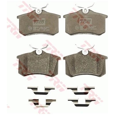 TRW Sada brzdových platničiek kotúčovej brzdy GDB1328