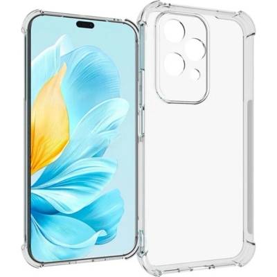 Gigapack Honor 200 Lite GIGAPACK Силиконов калъф за телефон, удароустойчив, с въздушни възглавници по ъглите, ПРОЗРАЧЕН GP-157653 (GP-157653)