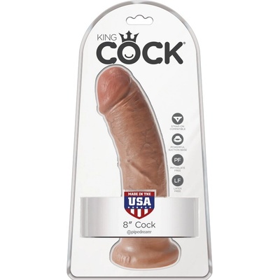 Pipedream Dildo King Cock 8 Hnedé