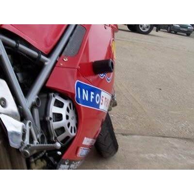 Padací chrániče - Ducati 748/996 '02-, černé