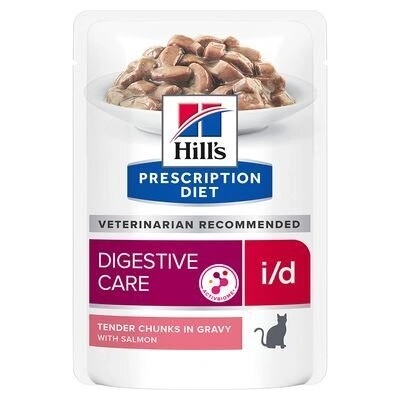 Hill's Hills Prescription Diet i/d Salmon- при остри чревни разстройства 85gr