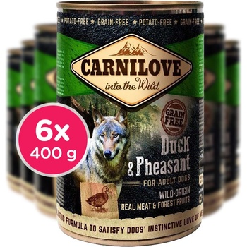 Carnilove Wild Meat Duck & Pheasant 6 x 400 g