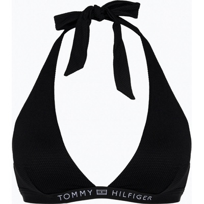 Tommy Hilfiger vrchný diel plaviek Triangle Fixed Rp black