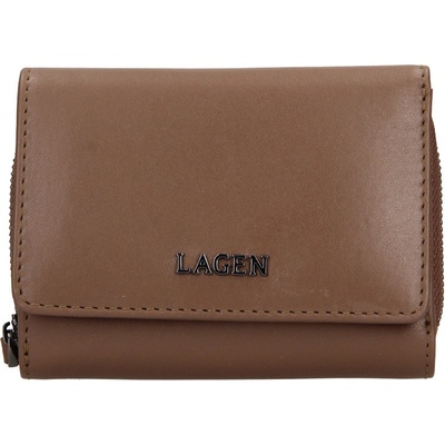 Lagen Dámska kožená peňaženka BLC/5314/222 taupe