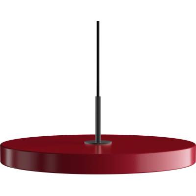 UMAGE Висяща лампа Asteria Plus с черен обков 43 см рубинено червена (2563C4173)