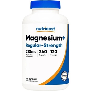 Nutricost Magnesium+ 210 m (Oxide + Bisglycinate) [240 капсули]