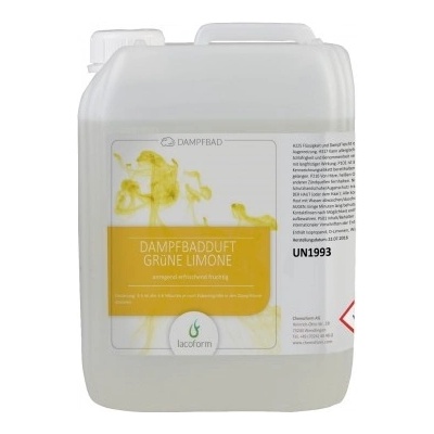 Lacoform aroma do parní sauny Zelený citron 5 l