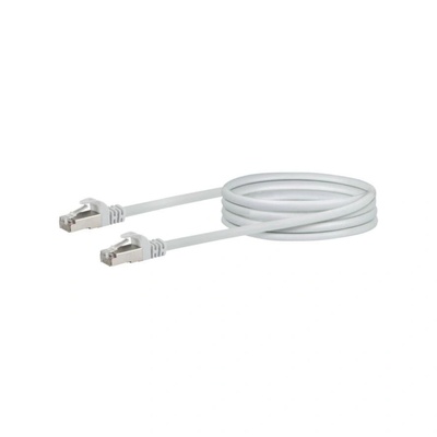 SCHWAIGER CAT6 Netzwerkkabel , S/FTP, 0, 5m, weiß (CKB6005052) (CKB6005052)