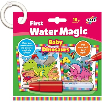 Image 1 of Galt Книжка за рисуване с вода - Динозаври - Galt