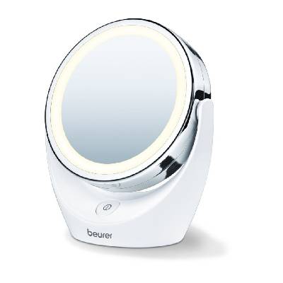 Козметично огледало Beurer BS 49 lluminated cosmetic mirror; 12 LEDs; 5 x zoom; 2 mirrors; 11 cm (58401_BEU)