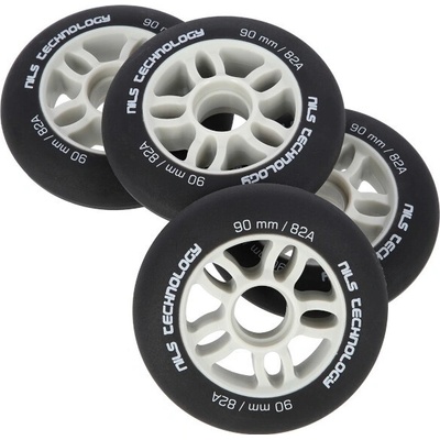 Nils Extreme PU 90x24 82A s ložisky ABEC 9 4 ks