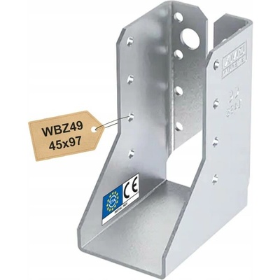 Domax WBZ 49 trámová botka uzavřená 45x97x75x2,0 mm – Sleviste.cz