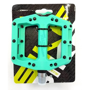 BikeSport Bikesport, ПЕДАЛИ, one piece nylon; РАЗМЕР: 101*113mm; ЦВЯТ: Неонов зелен (am5956)