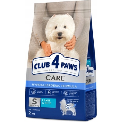 Club 4 Paws Premium Adult Small Breed jehněčí 2 kg