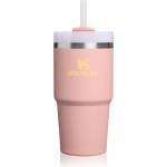 STANLEY Quencher H2. O FlowState Tumbler неръждаема термочаша със сламка малък Peach Rose