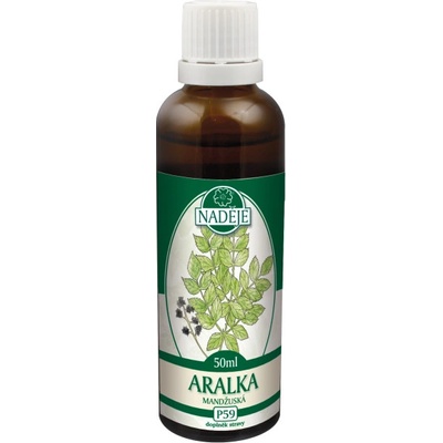 Naděje Aralka mandžuská tinktúra z púčikov P59 50 ml