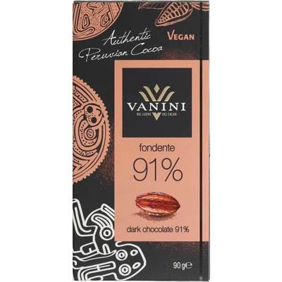Vanini horká s obsahom 91% kakao 90 g