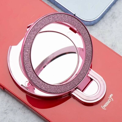 Stojan na telefon CIRCLE MIRROR nalepovací růžový – Hledejceny.cz