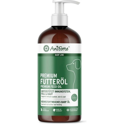AniForte Prémiový olej BARF-Line pro psy 1000 mlitr