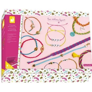 Image 1 of Janod - Творчески комплект за изработка на 13 гривни - Приятелство (J07939)