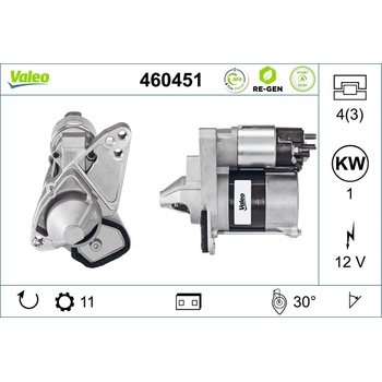 Štartér VALEO 460451