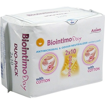 BioIntimo Anionové hygienické vložky denné Duo pack 20 ks