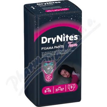 DryNites kalhotky absorb.dívky 8-15let/27-57 kg/9 ks