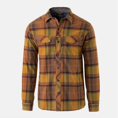 Defender Mk2 Helikon košile Evening pumpkin plaid