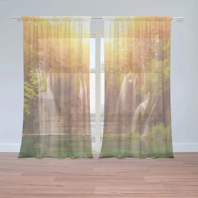 Sablio Záclony Vodopád: 2ks 150x250cm
