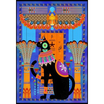 Image 1 of Grafika - Puzzle Egyptien cat - 1 000 piese