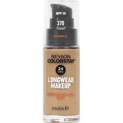 Revlon Cosmetics ColorStay dlhotrvajúci zmatňujúci make-up pre mastnú a zmiešanú pleť 370 Toast 30 ml