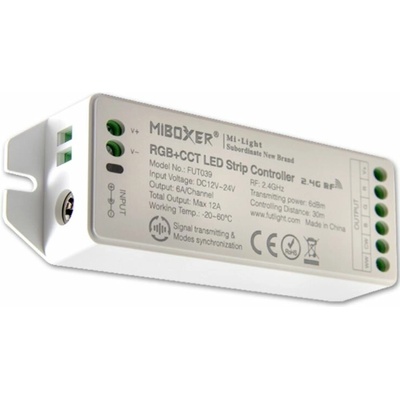 MiLight RFovládač duálnych LED pásikov FUT039