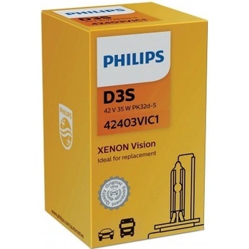 Philips D3S 42V 35W Vision xenónová výbojka PHILIPS 42403VIC1