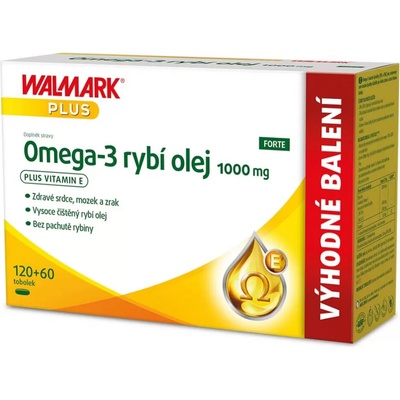 Walmark Omega 3 Forte 120+60 tobolek
