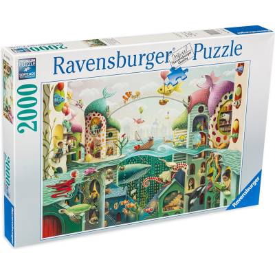 Ravensburger Пъзел Ravensburger от 2000 части - Приказен свят (16823)