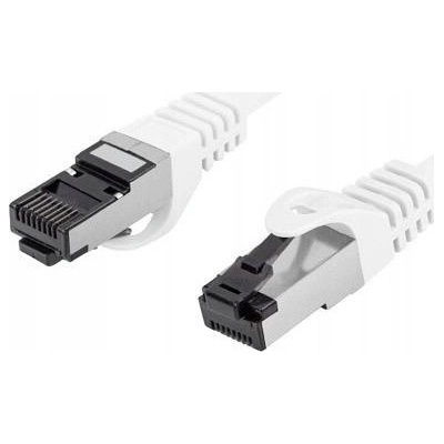 Lanberg Пачкорд кабел S/FTP кат. 8.1, Lanberg, 1 м, бял (PCF8-10CU-0100-W) (PCF8-10CU-0100-W)