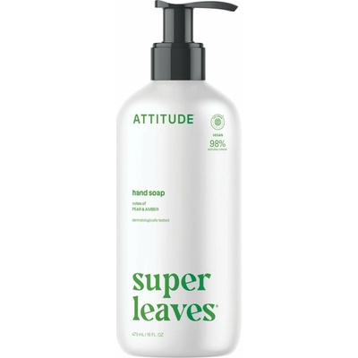 Attitude Přírodní mýdlo na ruce hruška a amber 473 ml