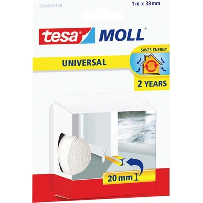 Tesa Tesamoll Universal 05422-00100-01 Tesniaca páska 1 m x 38 mm biela 1 ks