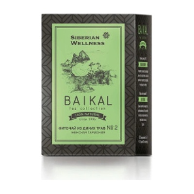 Siberian Wellness Herbal tea № 2. Ženská harmonie 30 sáčků
