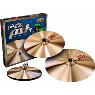 Paiste PST7 light/session set 14"hi-hat 16" 18"crash 20"ride. – Sleviste.cz