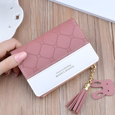 HARAHU Портмоне mi-25180 - Тъмно Розово kp25180 (mi-25180)