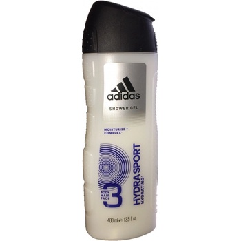 Adidas 3 Active Hydra Sport Men sprchový gél 400 ml