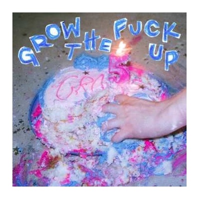 VIAL - Grow The Fuck Up (Twister - Cobalt Blue/White/Baby Blue Spokes Vinyl) (Indies) (LP)