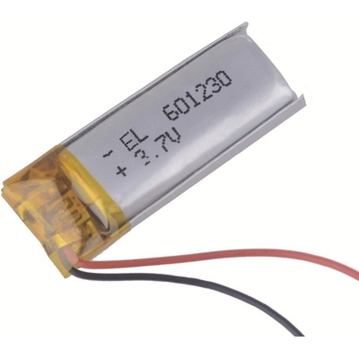 Li-Pol batéria 180mAh, 3.7V, 601230