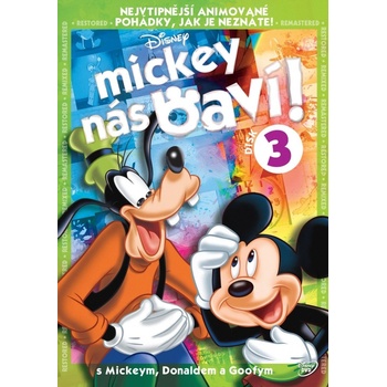 MICKEY NÁS BAVÍ- DISK 3 DVD