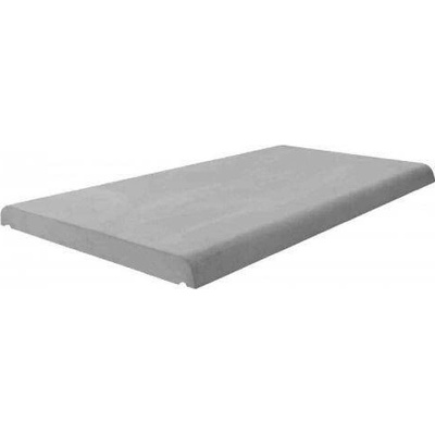 LB Plotová stříška LIGHT SM 27 rovná - Přírodní (50x27cm)
