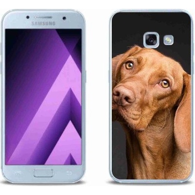 Pouzdro mmCase Gelové Samsung Galaxy A3 (2017) - maďarský ohař