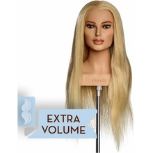 L´image Cvičná hlava platinová blond Limage Lizz 60 cm