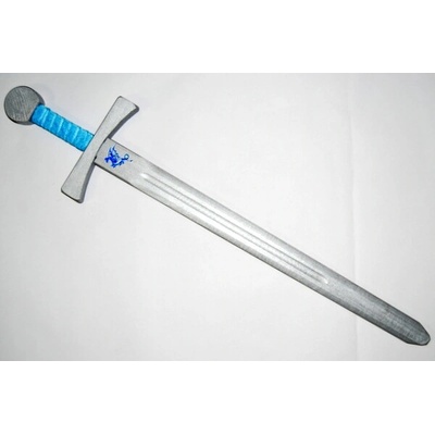 Wooden Knight s.r.o. Dračí meč dřevěný modrý 65cm