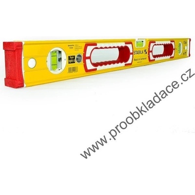 Stabila 196-2 Vodováha 122 cm s úchopy, extrémní odolnost